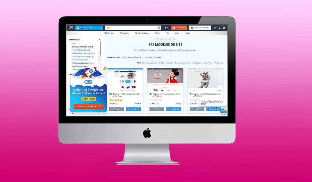 TemplateMonster thèmes gratuits WordPress