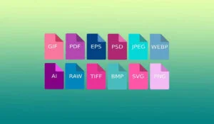 Les différents formats d'images existants