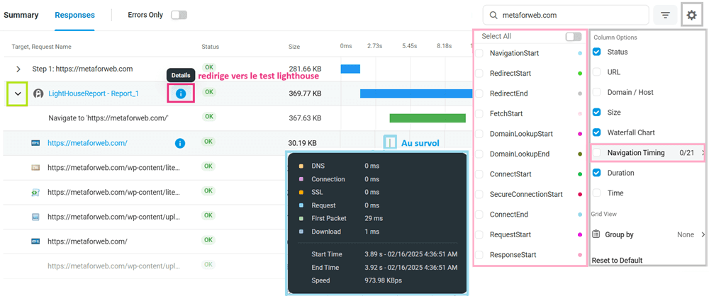 Vue en cascade du chargement de la page dans Dotcom Website Speed Test Vue en cascade du chargement de la page dans Dotcom Website Speed Test