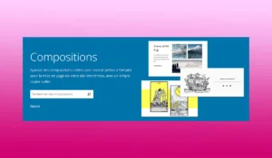 répertoire compositions de blocs sur WordPress.org