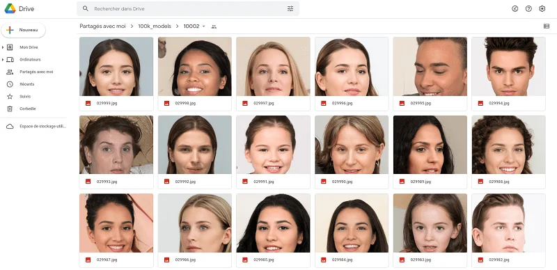 Google Drive 100k_models IA