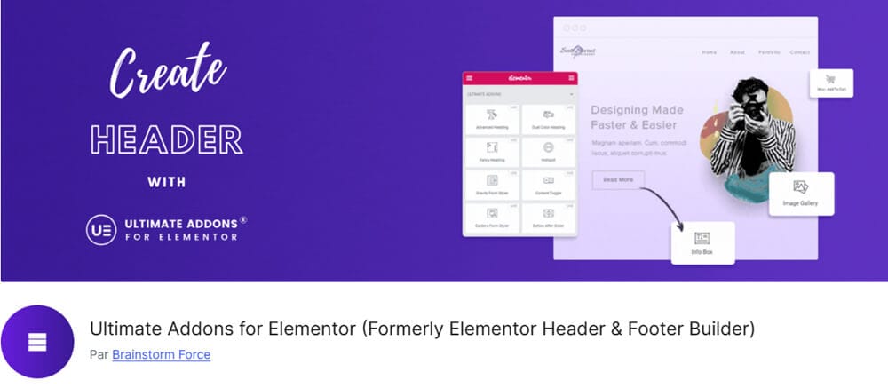 ultimate-addons-for-elementor plugin pour créer un header ou un footer avec elementor version gratuite ultimate-addons-for-elementor plugin pour créer un header ou un footer avec elementor version gratuite