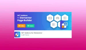 SKT Addons for Elementor widgets gratuits