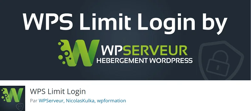 WPS Limit Login extension de sécurité pour limiter les connexions au site WordPress WPS Limit Login extension de sécurité pour limiter les connexions au site WordPress