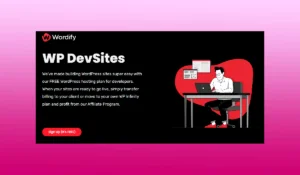 Wordify : site de test ou de développement WordPress gratuit