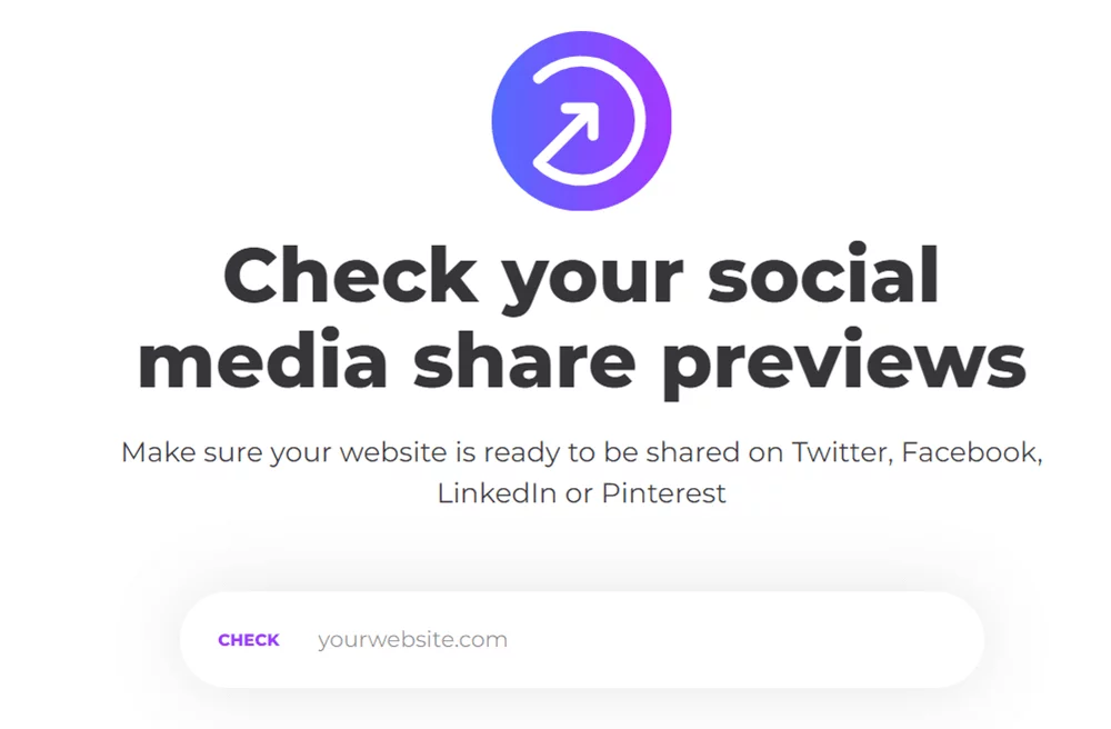 Social Share Preview outil en ligne pour prévisualiser l'aperçu d'un lien avant partage sur les réseaux sociaux